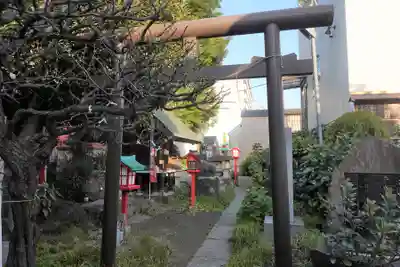 大島稲荷神社の鳥居