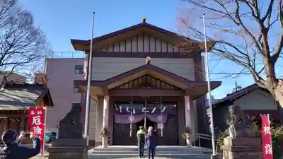 日野八坂神社の本殿・本堂