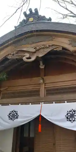阿賀神社の本殿・本堂