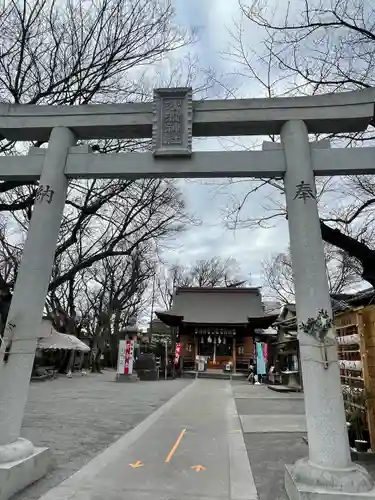 清瀧神社の鳥居