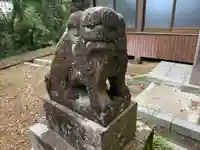 安房洲神社の狛犬