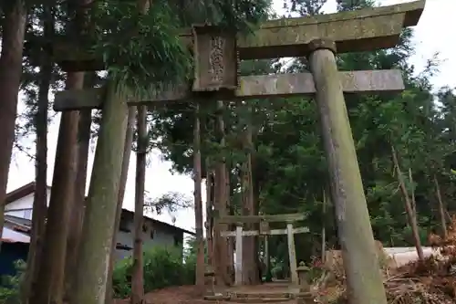 神原田神社の鳥居