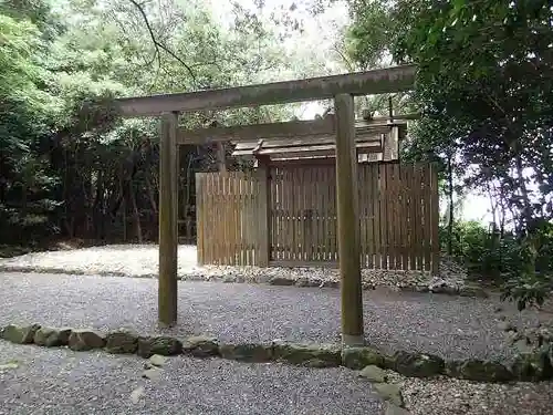 粟皇子神社（皇大神宮摂社）の鳥居