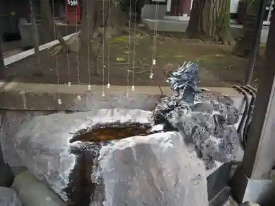 御霊神社の手水舎