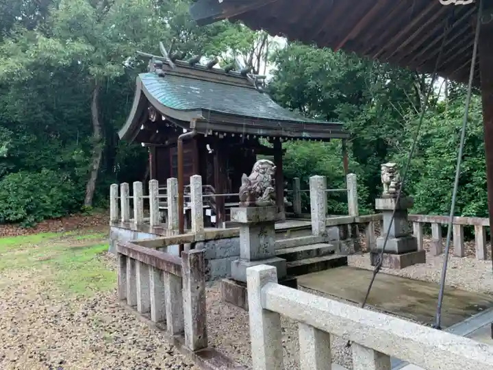 八幡社の本殿・本堂