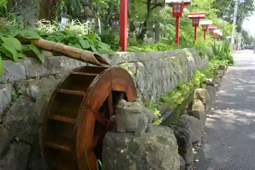 神炊館神社 ⁂奥州須賀川総鎮守⁂の庭園