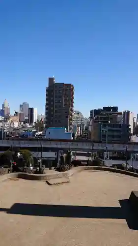 品川神社の景色