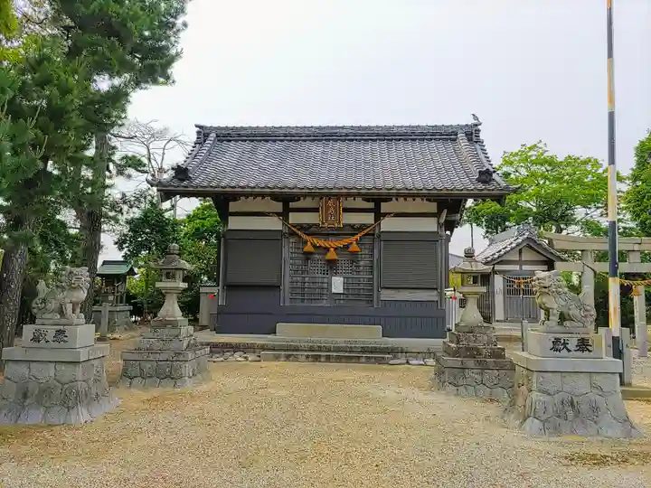 厳島社の本殿・本堂