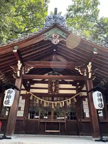 蝮ヶ池八幡宮の本殿・本堂