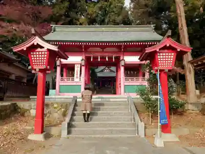 菅田天神社の山門・神門