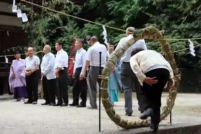 村屋坐弥冨都比売神社のお祭り