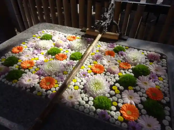 高円寺氷川神社の手水舎