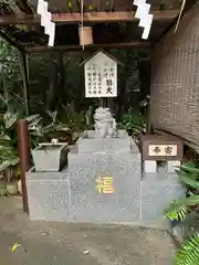 立田阿蘇三宮神社の狛犬