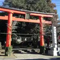 一瓶塚稲荷神社の鳥居