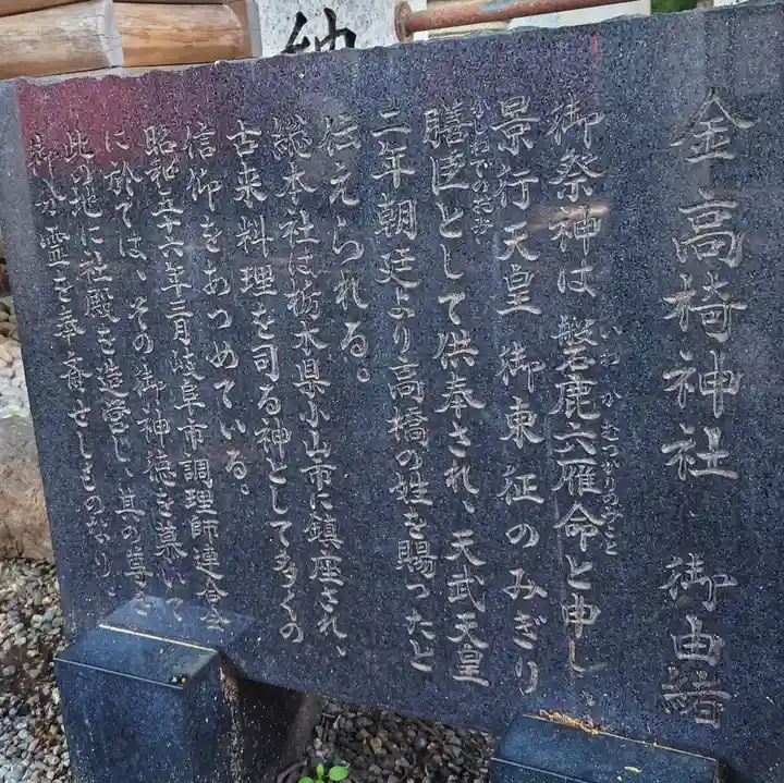 金神社の歴史