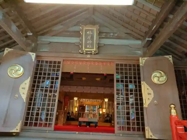 椿岸神社の本殿・本堂