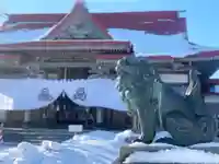 釧路一之宮 厳島神社の狛犬