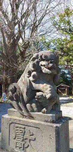 玉敷神社の狛犬