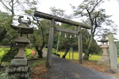 鹿島大神宮の鳥居