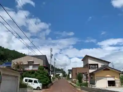 飯笠山神社の周辺