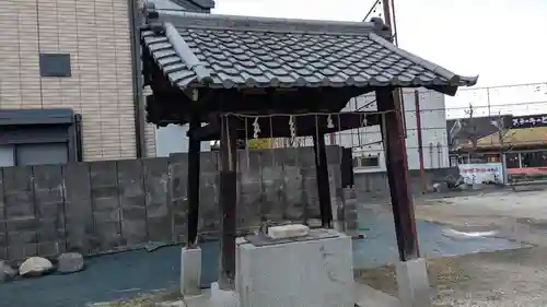 宇治神社御旅所の手水舎