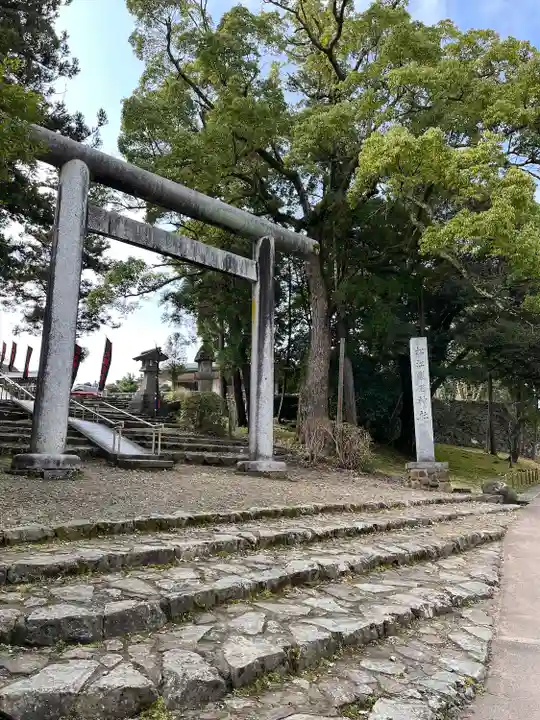 松江護國神社の鳥居