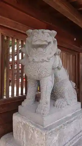 櫛田神社の狛犬