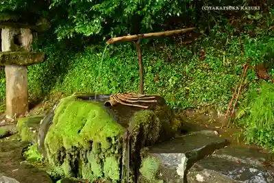 神魂神社の手水舎