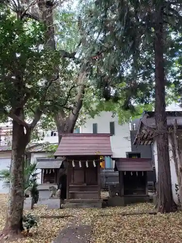 中村八幡神社の末社