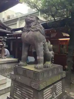 下谷神社の狛犬