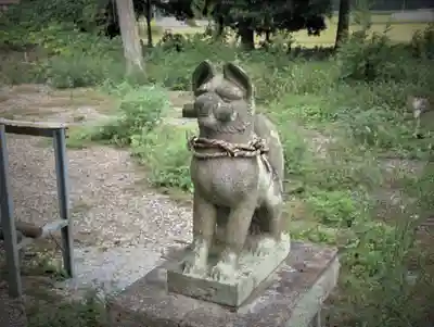 稲荷大明神の狛犬