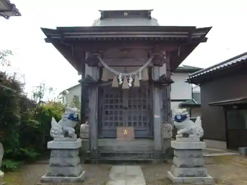 八日市場東照宮の本殿・本堂