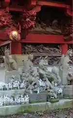 一瓶塚稲荷神社の狛犬