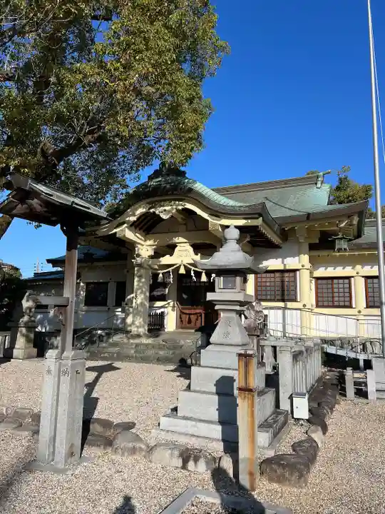 島田神社の本殿・本堂