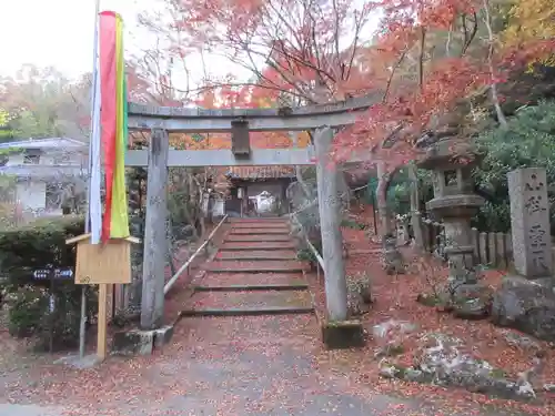 山科聖天 雙林院（双林院）　の鳥居