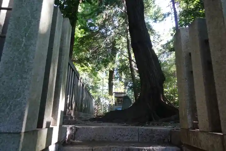 御首神社の自然