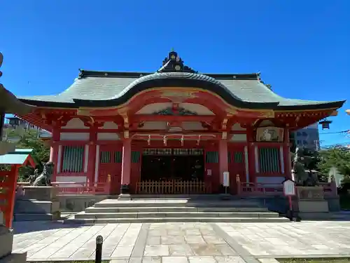 土佐稲荷神社の本殿