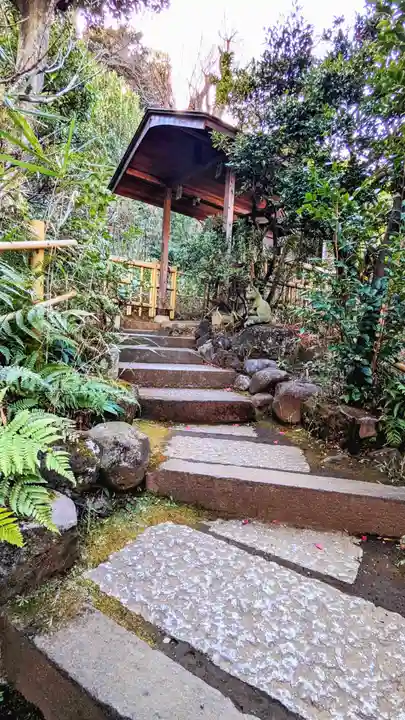 白金氷川神社の景色