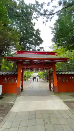 息栖神社の山門