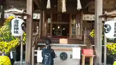 常陸第三宮　吉田神社の本殿