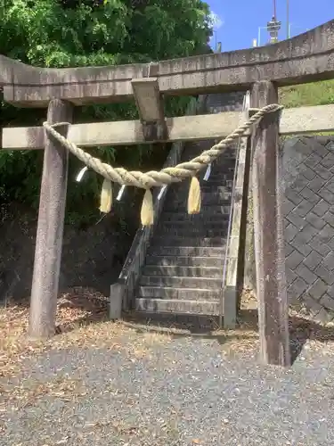 縣神社の鳥居