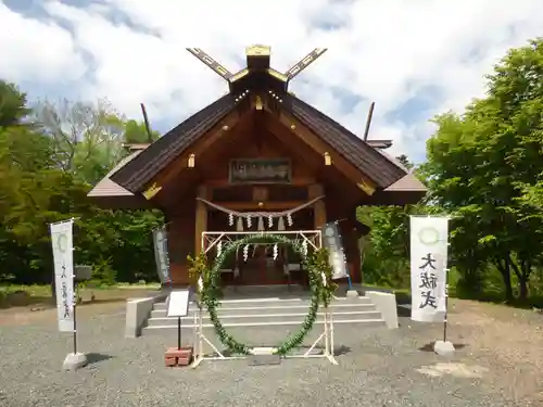留辺蘂神社の本殿・本堂