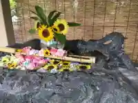 厚別神社の手水舎