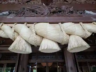 越中一宮 髙瀬神社の本殿・本堂