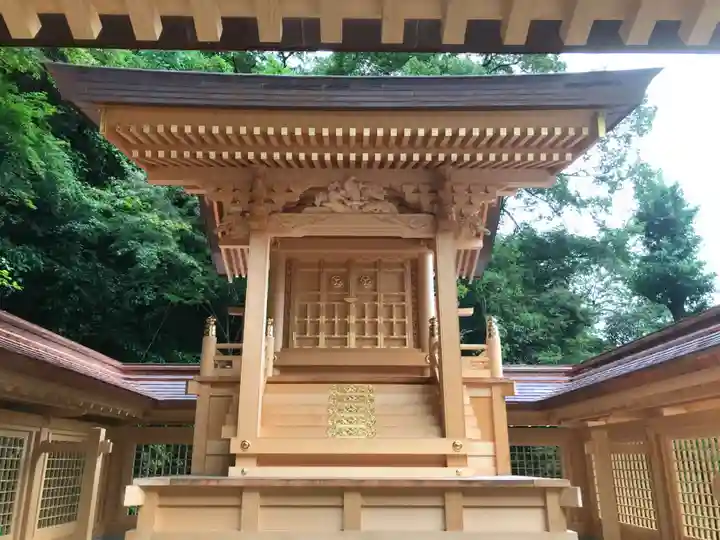 伊奈波神社の本殿・本堂