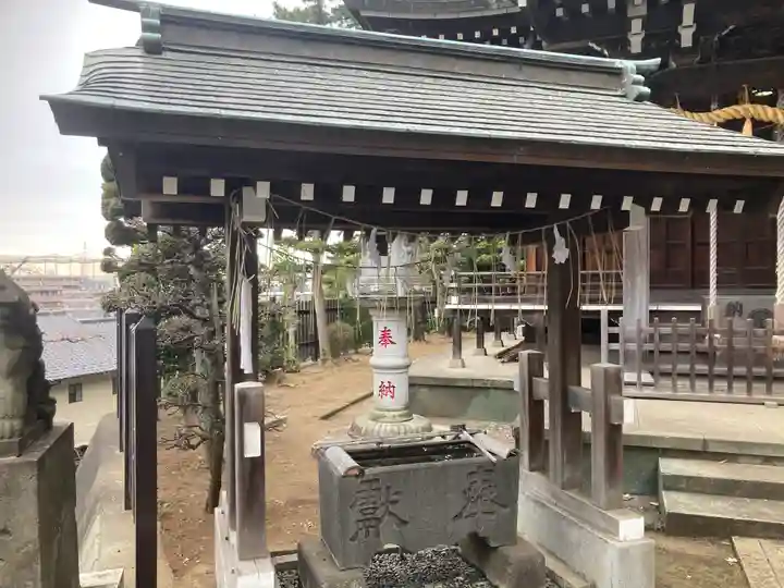 熊野神社の手水舎