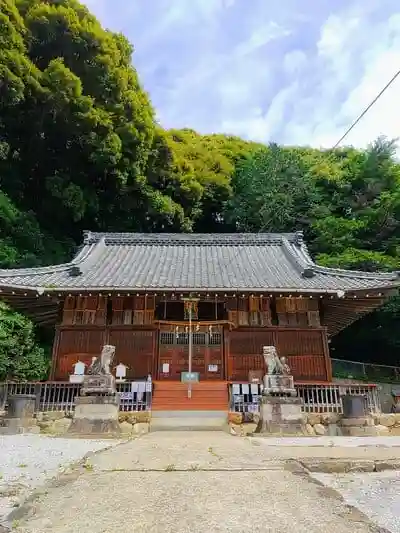 伊知多神社の本殿