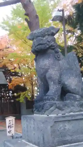 江別神社の狛犬