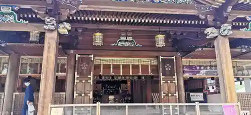 湯島天満宮の本殿・本堂