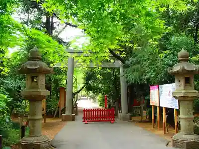 岩槻久伊豆神社の鳥居